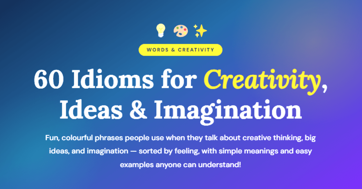 idioms-for-creativity