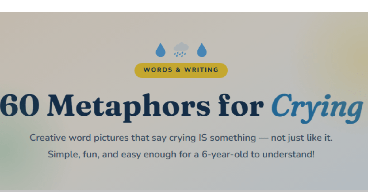 metaphors-for-crying