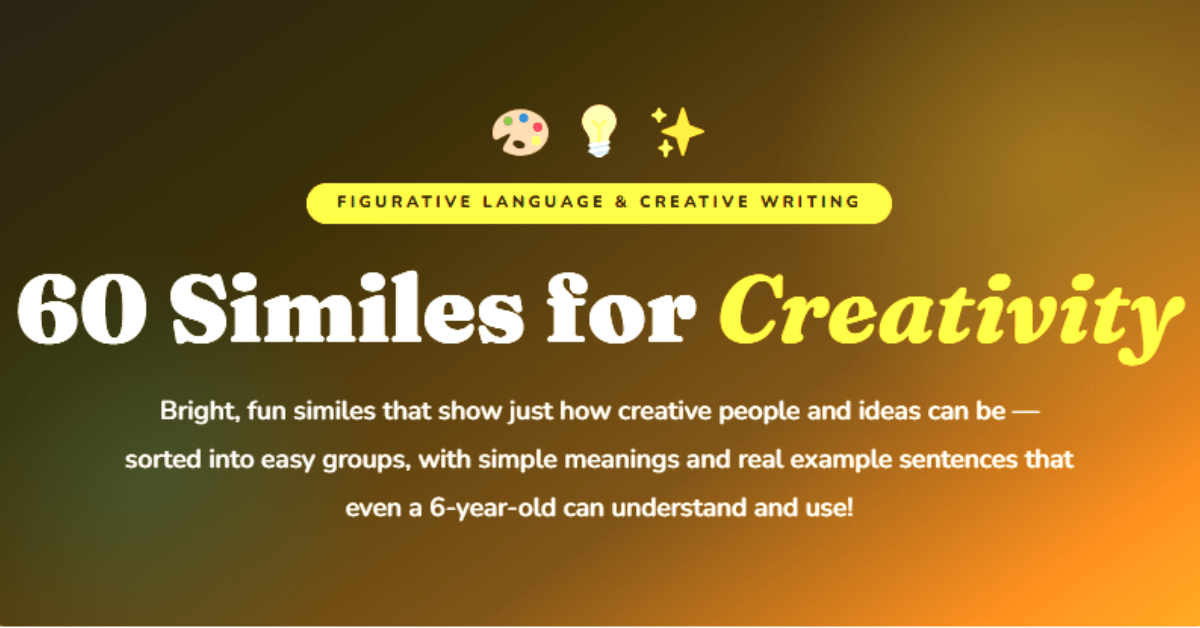 Similes for Creativity